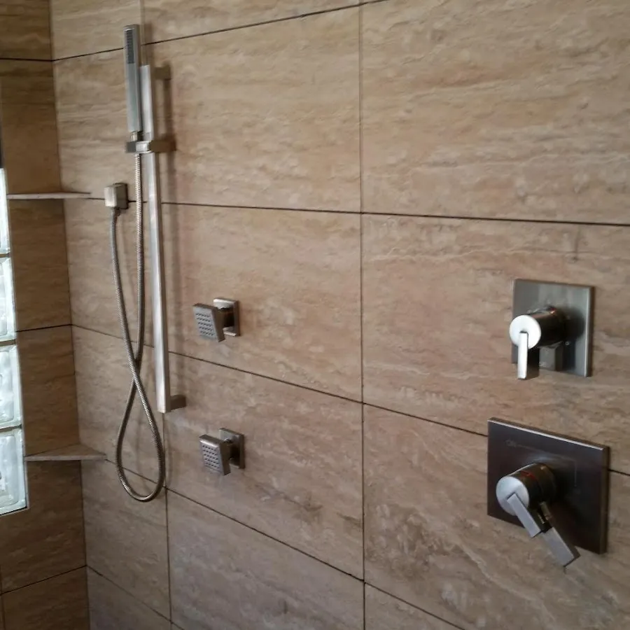 Shower fixture installation for Frozen Pipe Repair in Milliken
